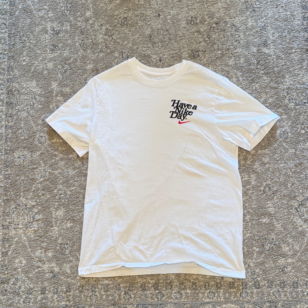 Nike White 'Have a Nike Day' T-Shirt